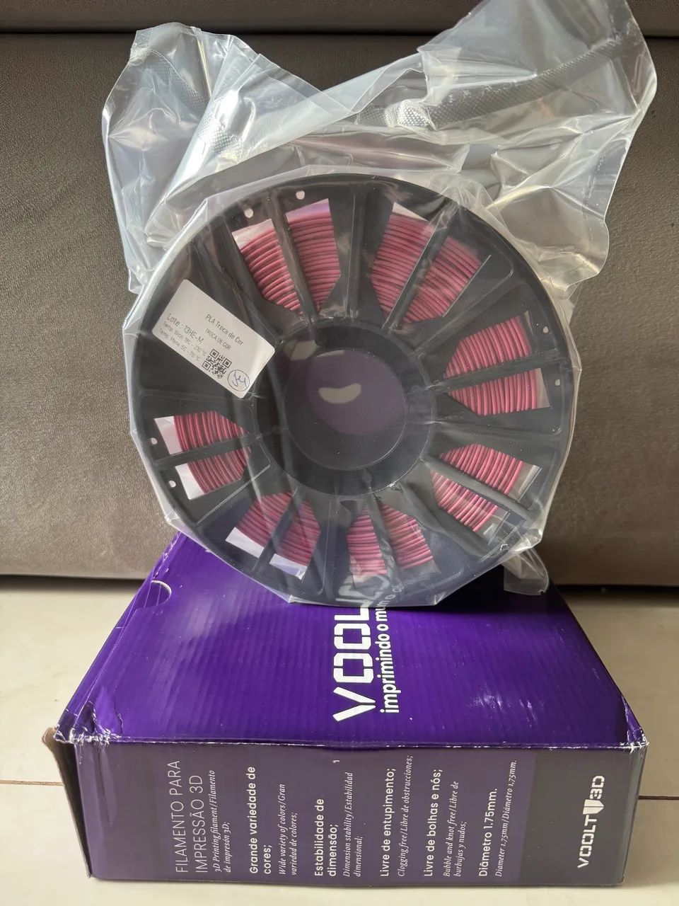 Filamento PLA Premium Voolt3D - Foto 3