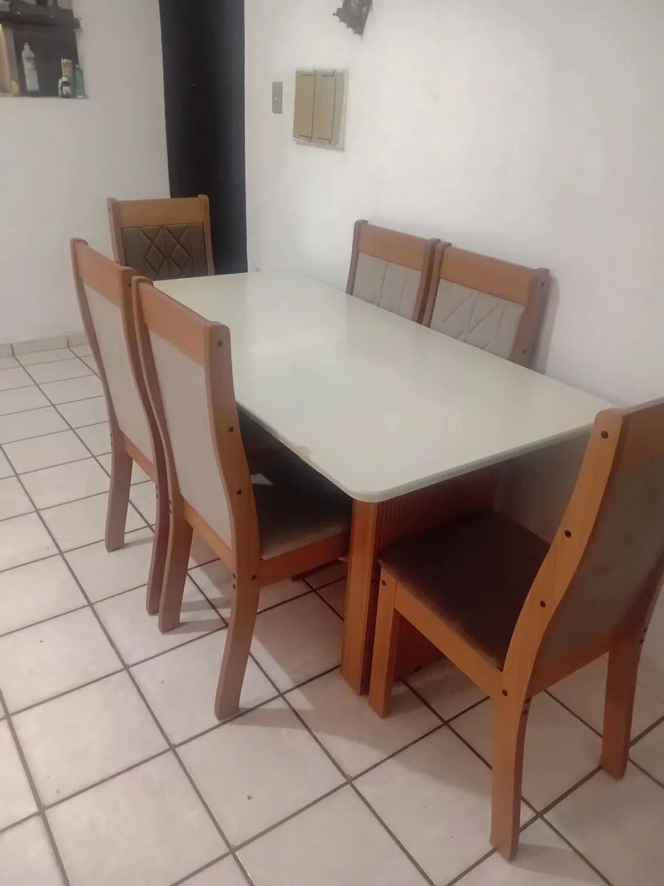 Mesa de jantar 6 cadeiras  - Foto 4