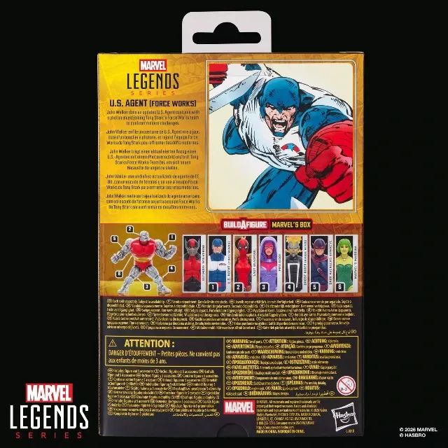 Marvel Legends Series U.S. Agent (Force Works) - Foto 3
