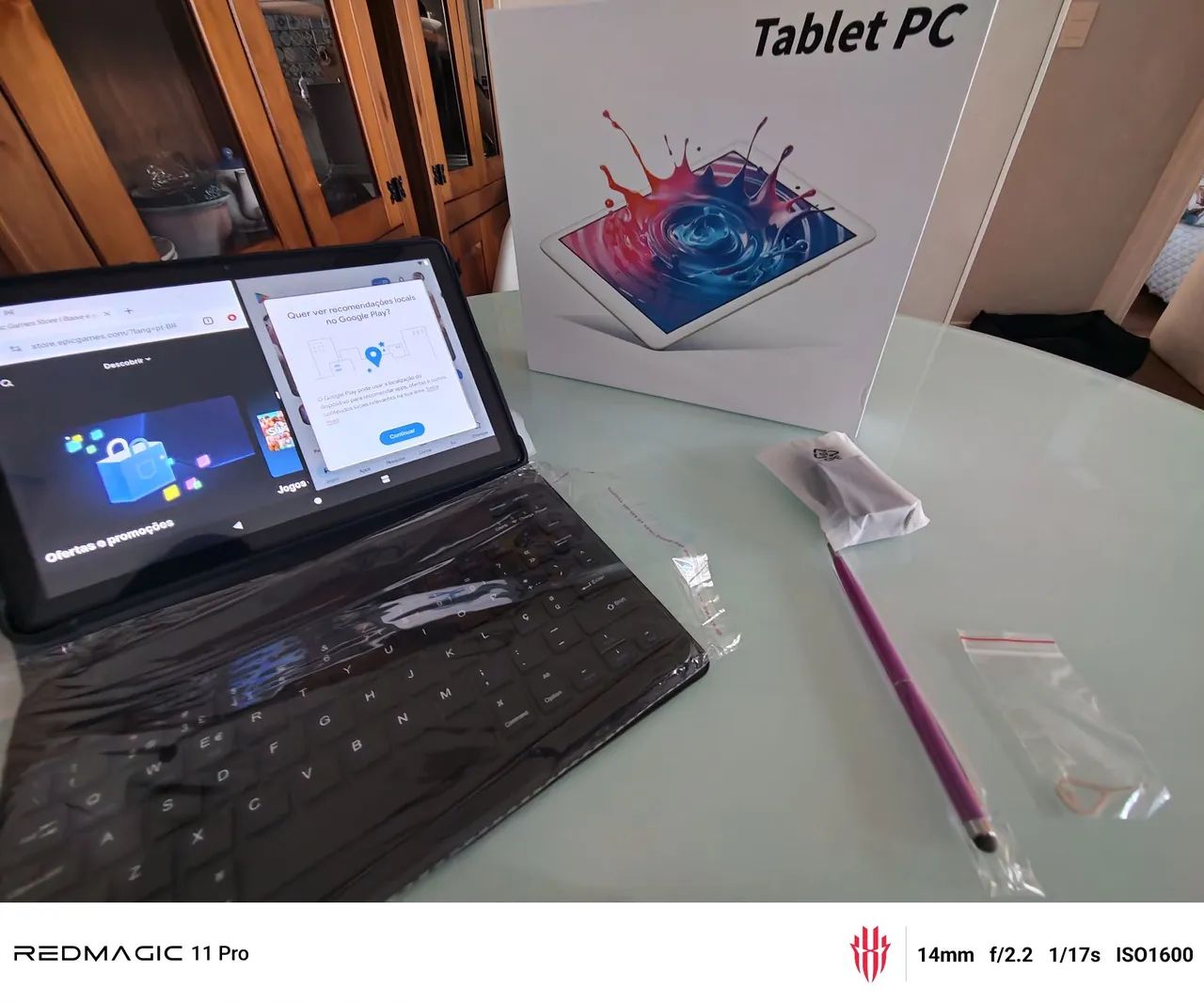 Tablet PC + acessórios ( NOVO ) - Foto 5
