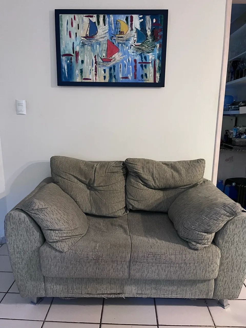 Vendo sofá 2 lugares