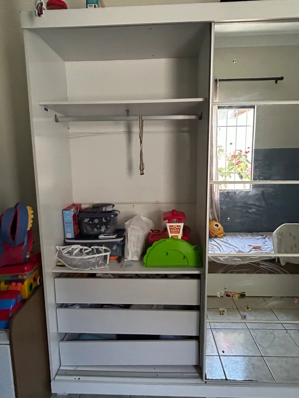 DOAÇÃO CAMA BOX E GUARDA-ROUPA - Foto 3