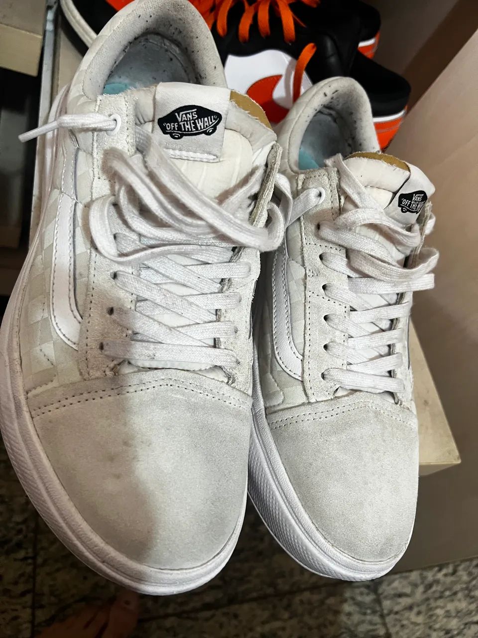  Tênis Vans Old Skool Overt CC Checkerboard - Foto 4