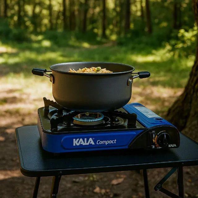 Fogareiro Portátil a Gás para Acampamento/Camping (Novo) - Foto 3