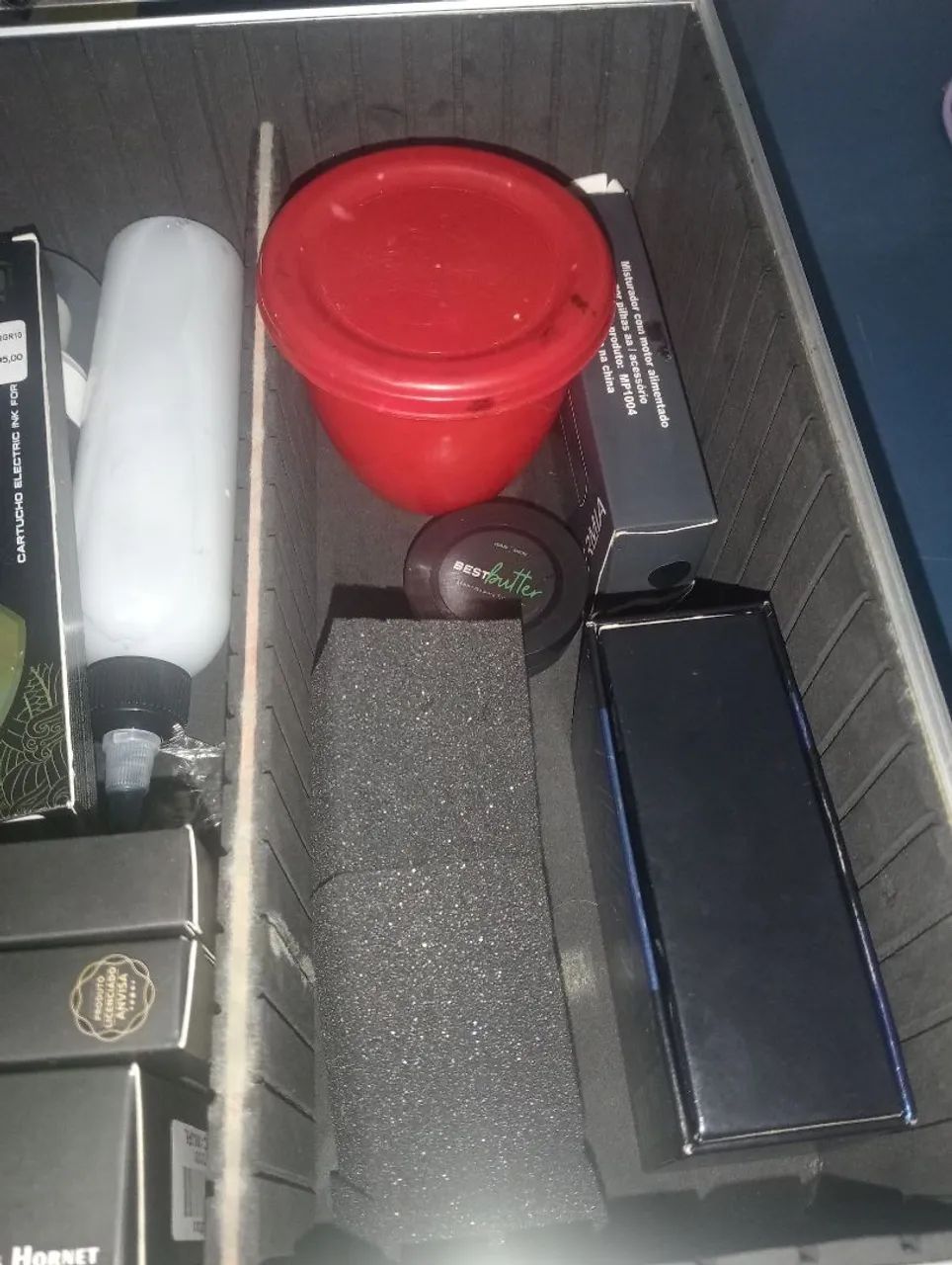 Máquina de tatuagem com kit completo  - Foto 5