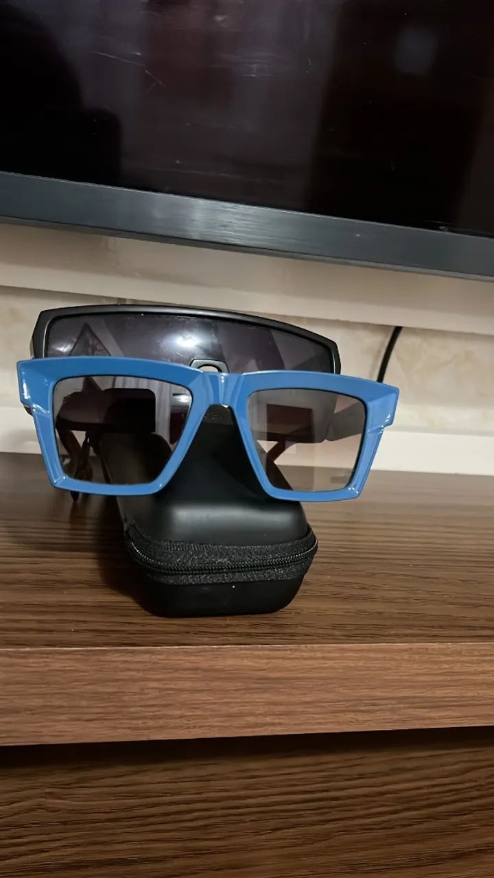 ÓCULOS EVOKE BIONIC ALFA PRETO E DOURADA. EVOKE TIME SQUARE DC08 BLUE SHINE *wpp - Foto 5