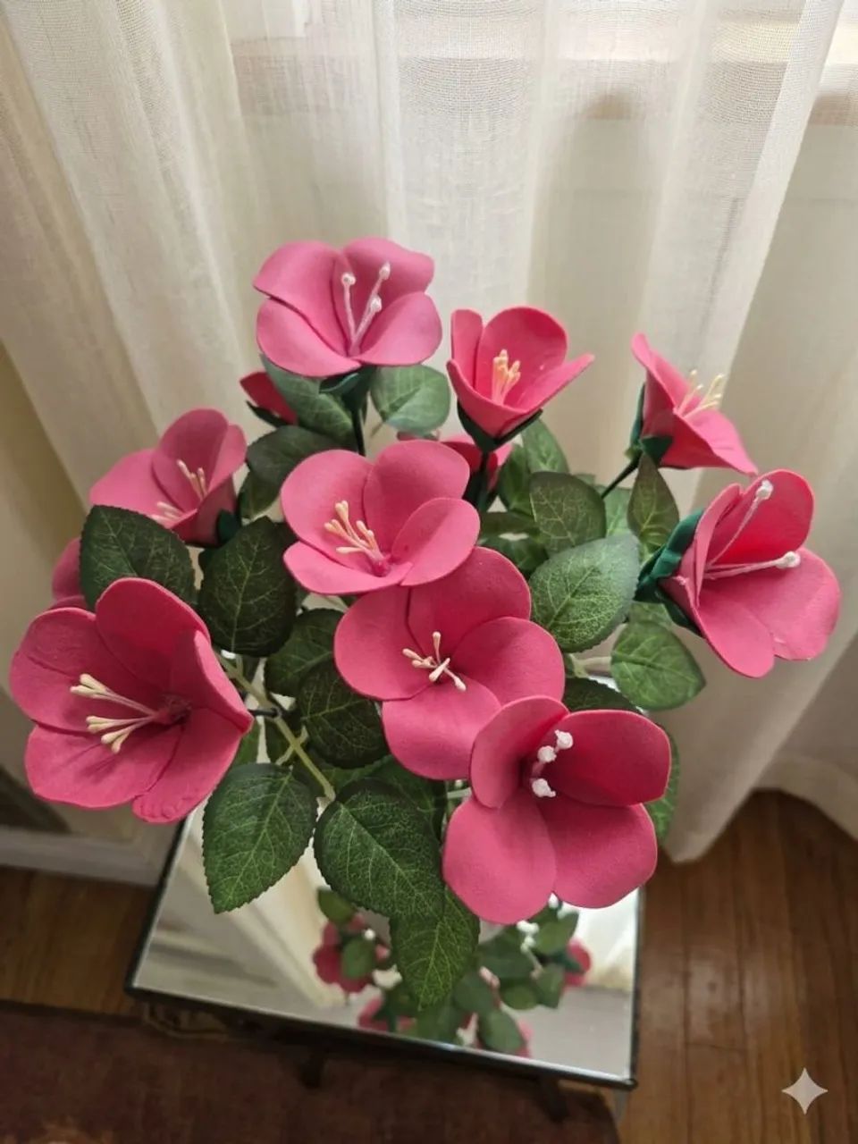 Flores em eva. - Foto 4