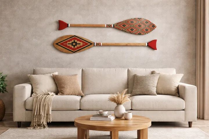 Remo marajoara / náutico decorativo - Foto 4