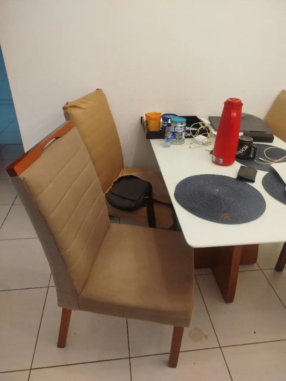 Mesa de jantar 4 lugares quadrada - Foto 2