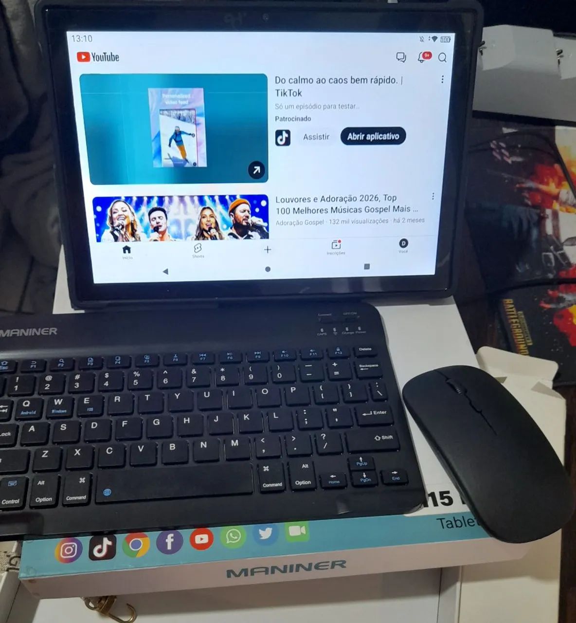 Tablet com teclado e mouse e caneta ?  - Foto 5