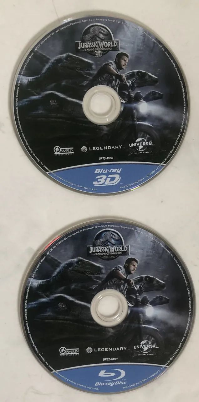 BLU-RAY JURASSIC WORLD - O MUNDO DOS DINOSSAUROS - Foto 3