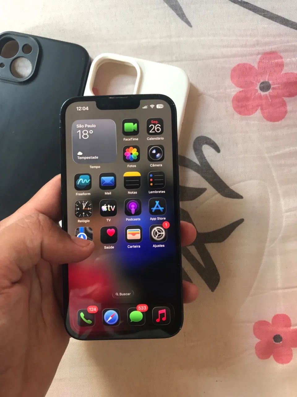 IPhone 14 128 gb preto - Foto 4