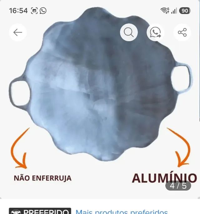 Fogão e tacho