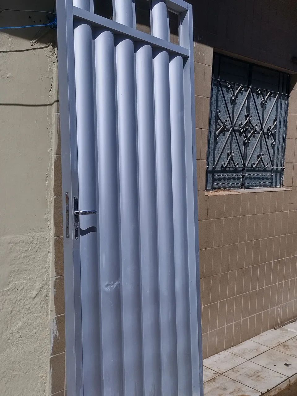Porta de inox alumínio galvanizado  - Foto 2
