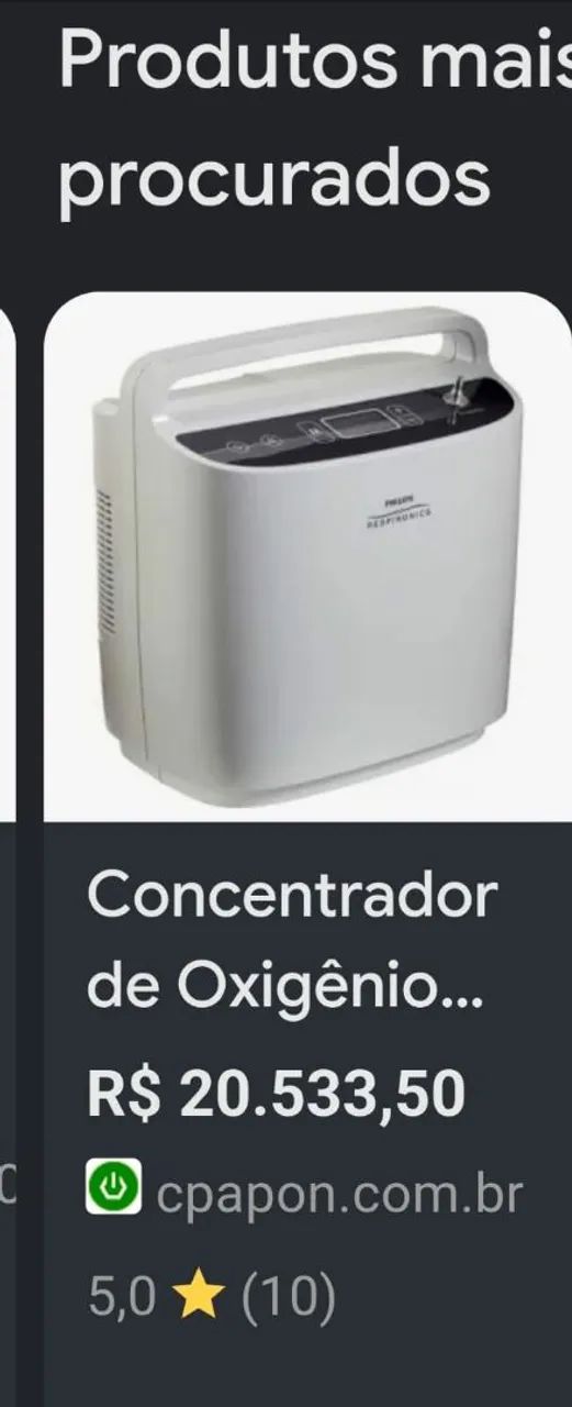 Vende -se concentrador de oxigênio  - Foto 2