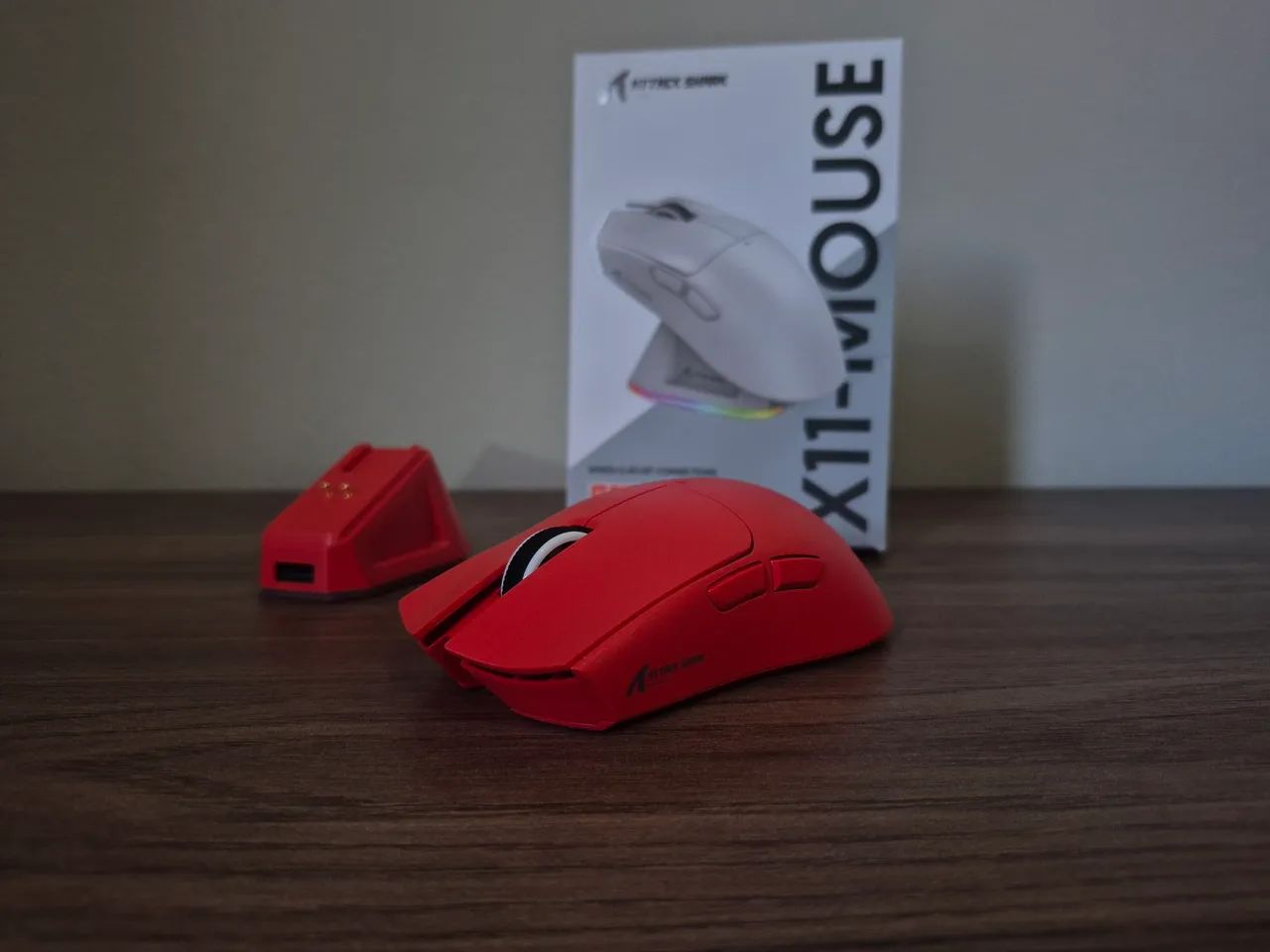 Mouse gamer Attack Shark X11 Novo