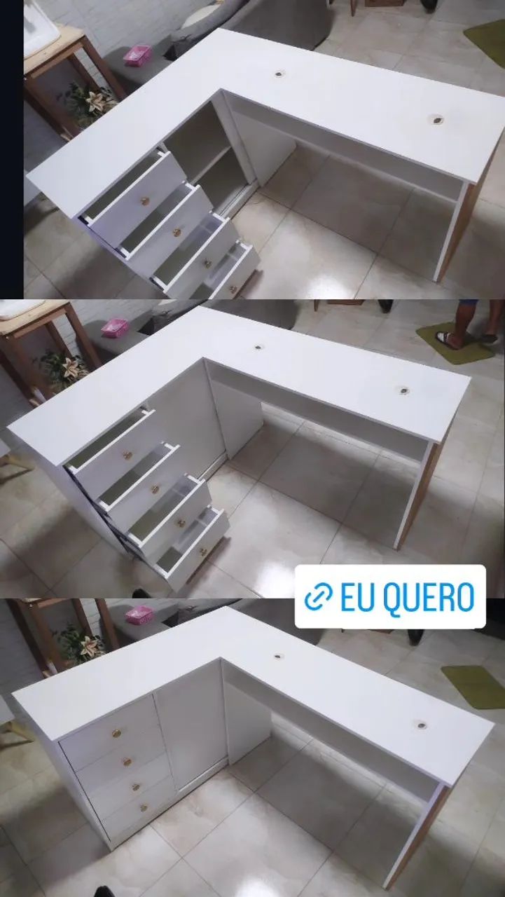 Mesa em L  - Foto 2