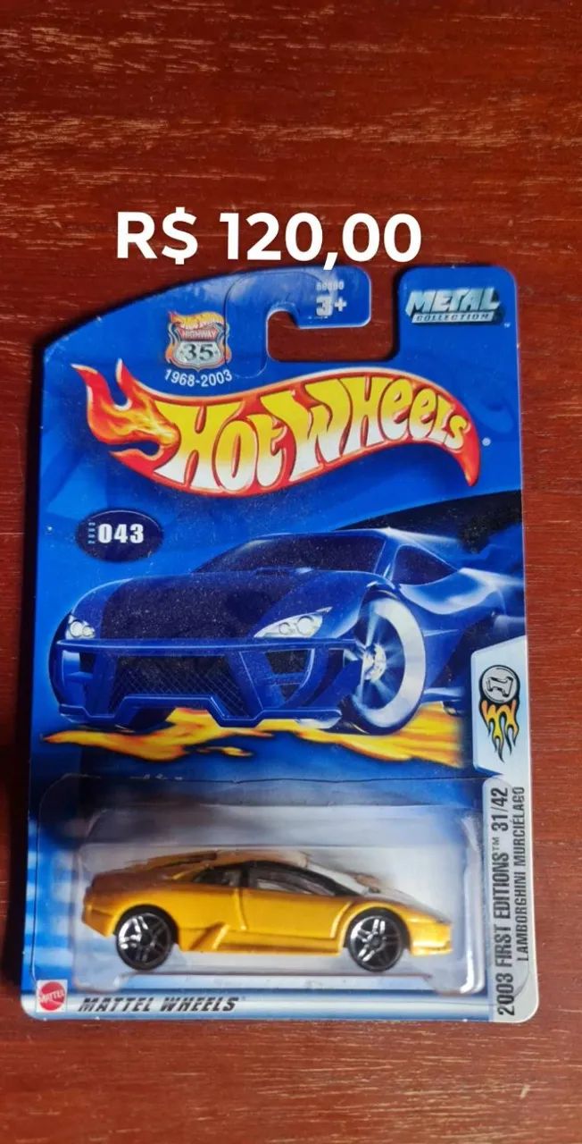 Hot Wheels Lamborghini Murcielago - 2003 First Editions - Escala 1:64