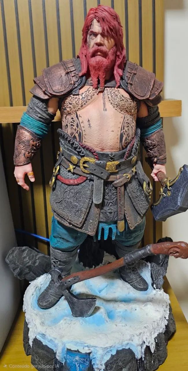 Estátua 1:6 Thor 'God of War Ragnarok'