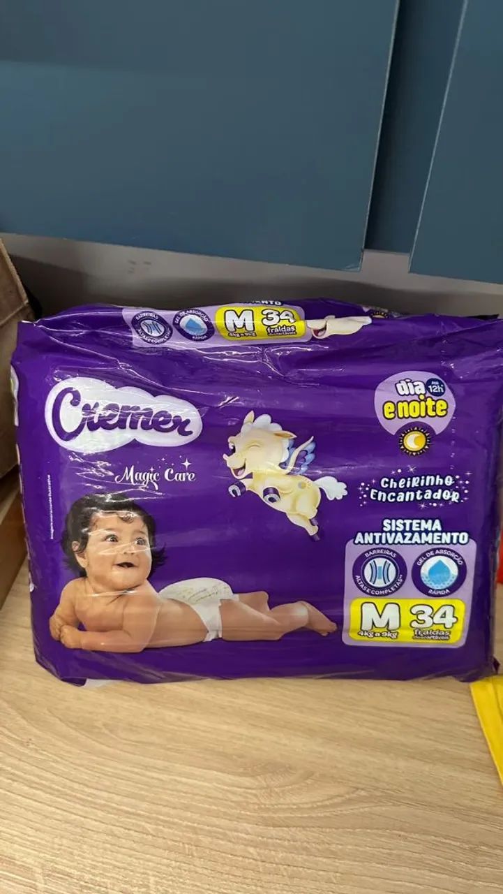 Fraldas descartáveis para bebê  - Foto 2