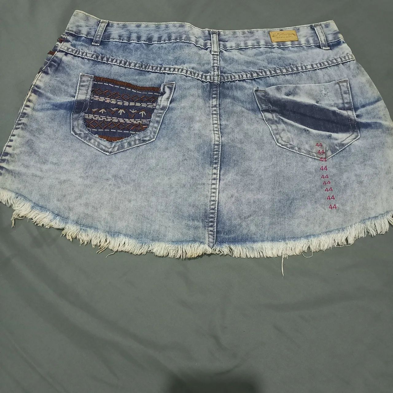 Mini saia jeans  - Foto 2