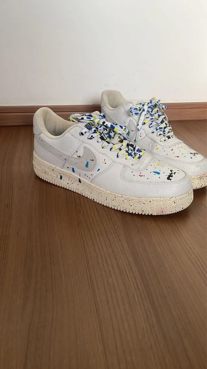 Nike Air Force 1 Low Splatter White