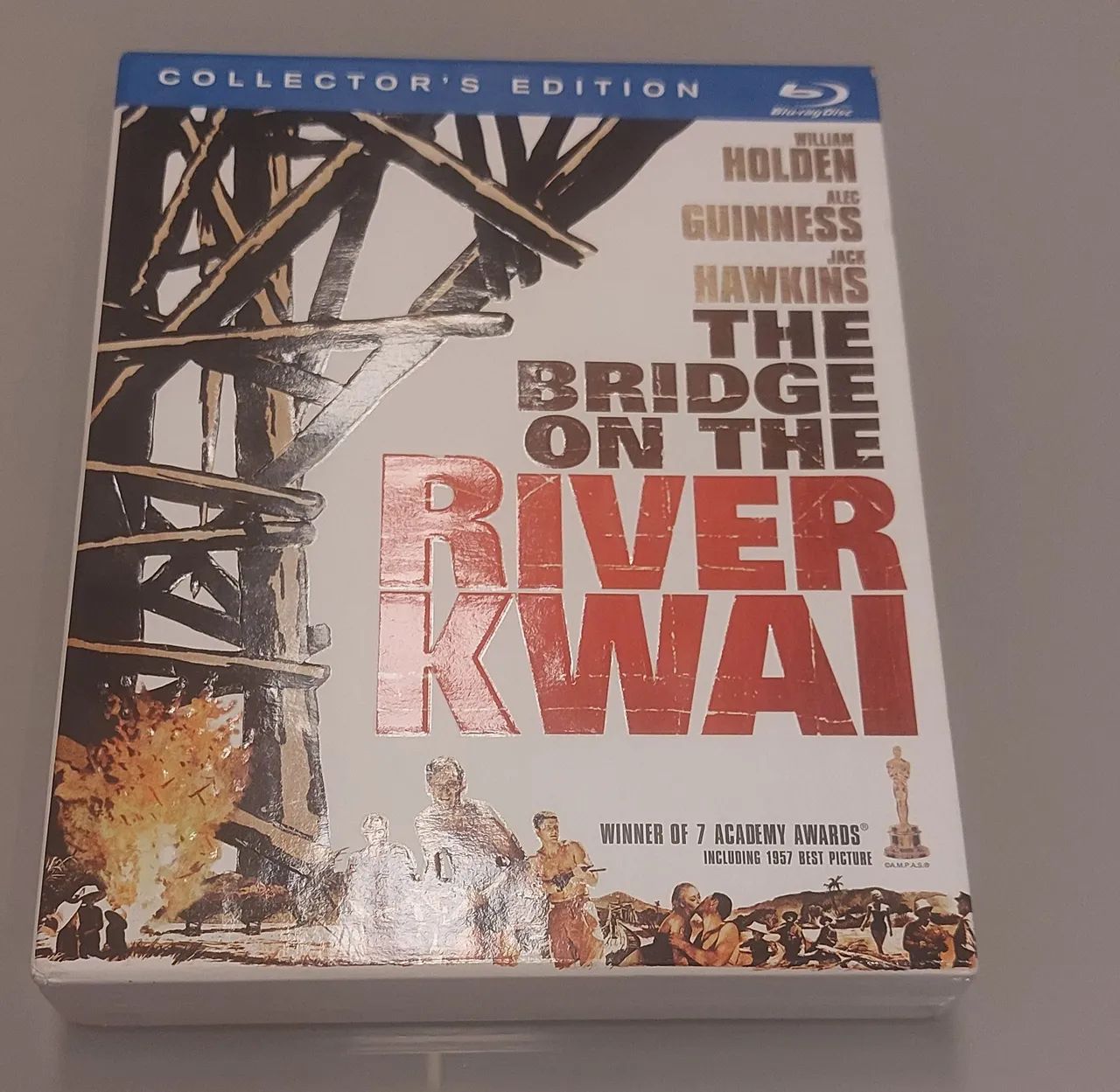Blu Ray A ponte do Rio Kwai - Raro - OOP