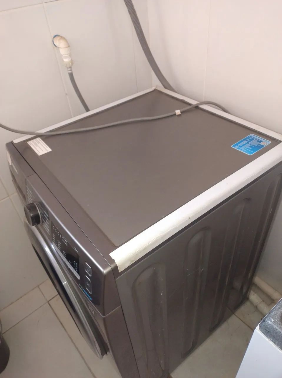 Máquina lava e seca, com defeito. Mas funcionando. - Foto 4