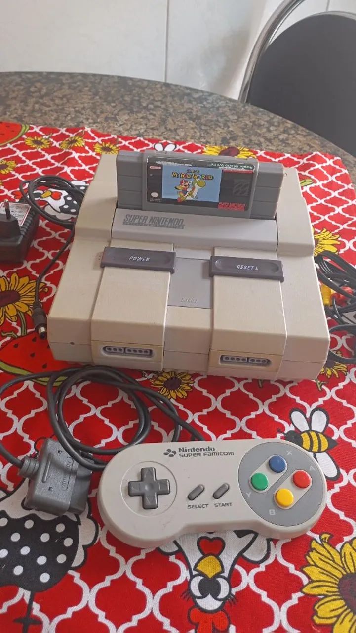 Super Nintendo fat completo funcionando  - Foto 2