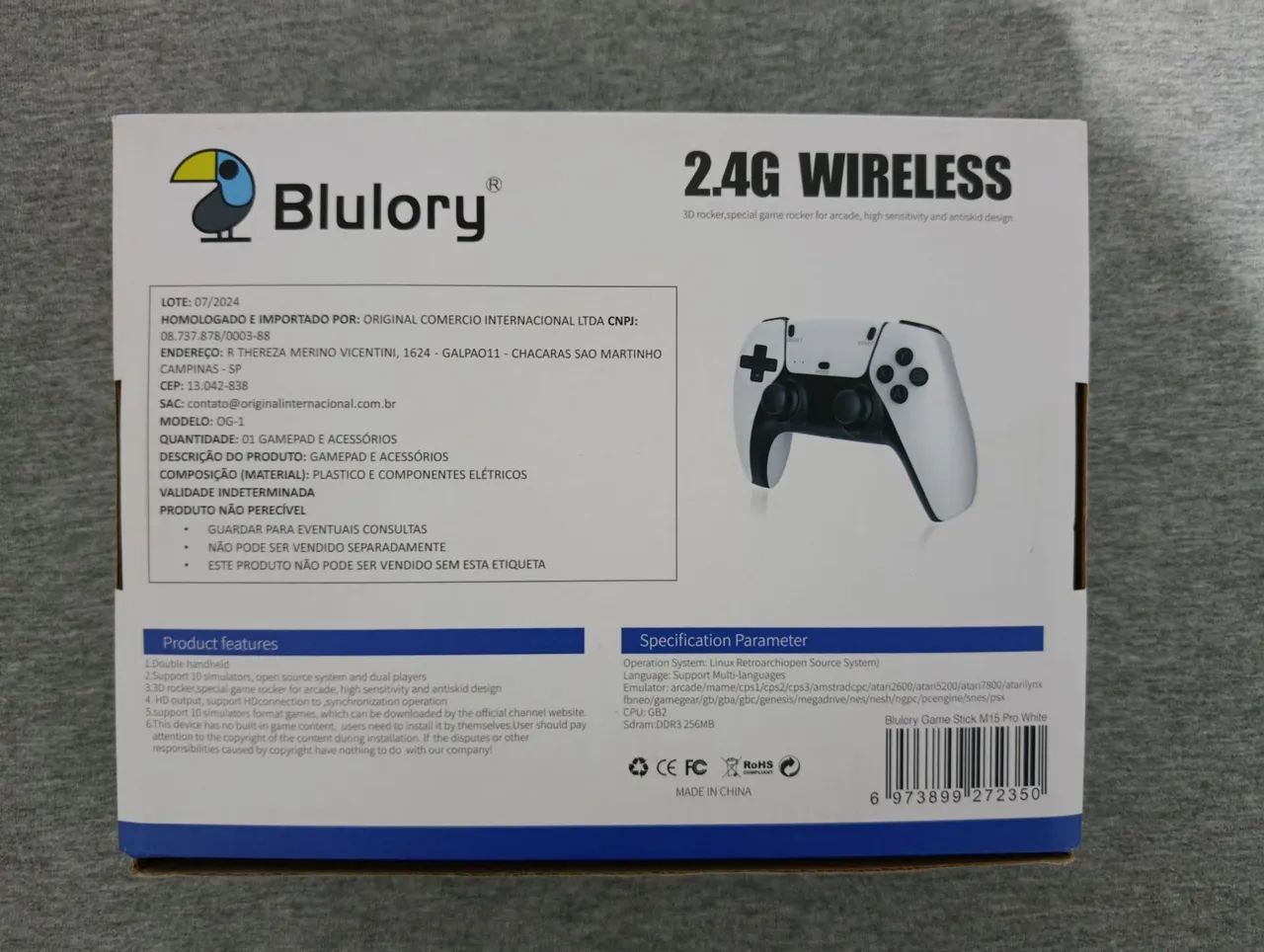GAME STICK BLULORY 2.4G WIRELESS - Foto 2