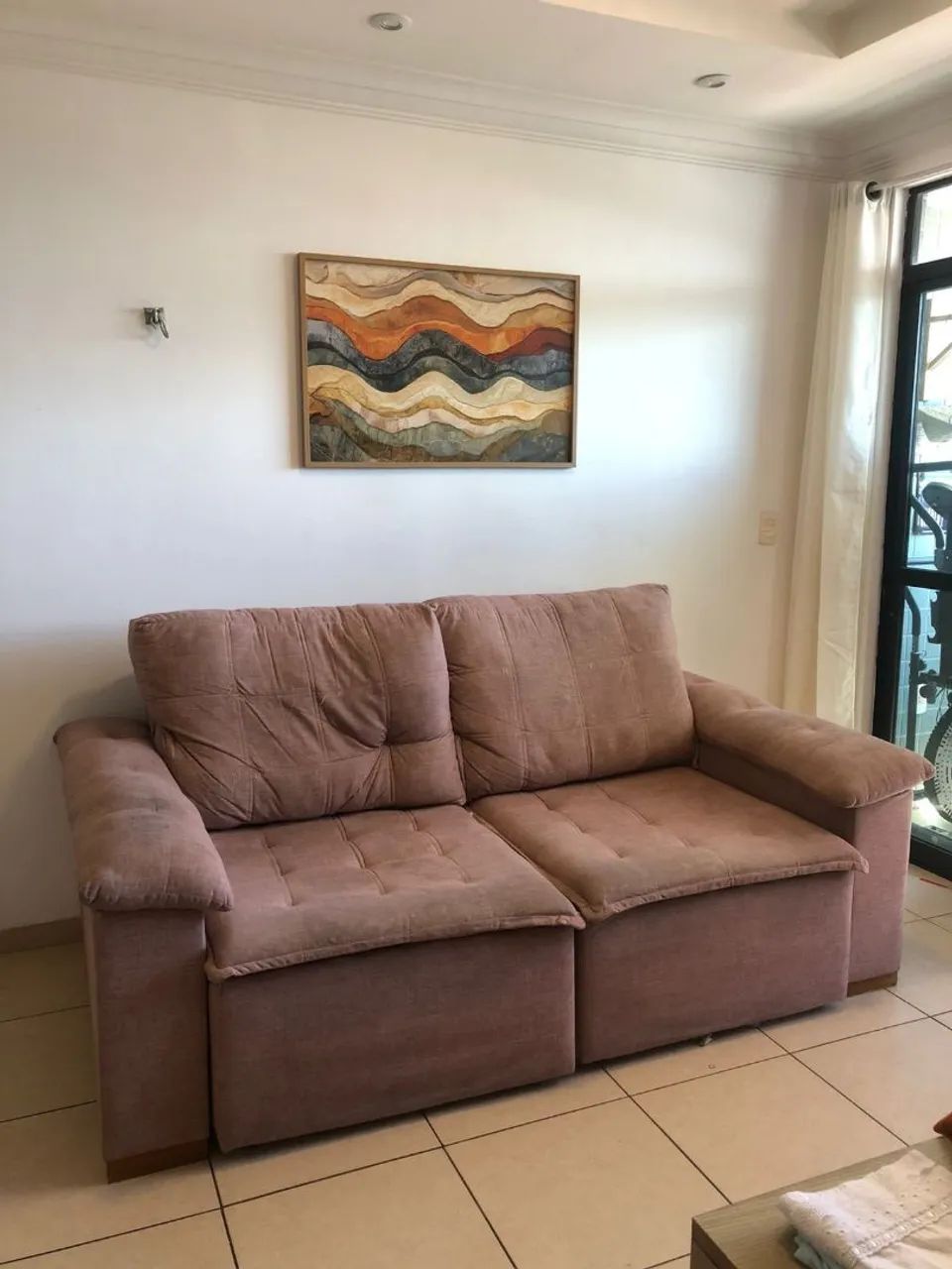 Sofá retrátil 3 lugares - Foto 4