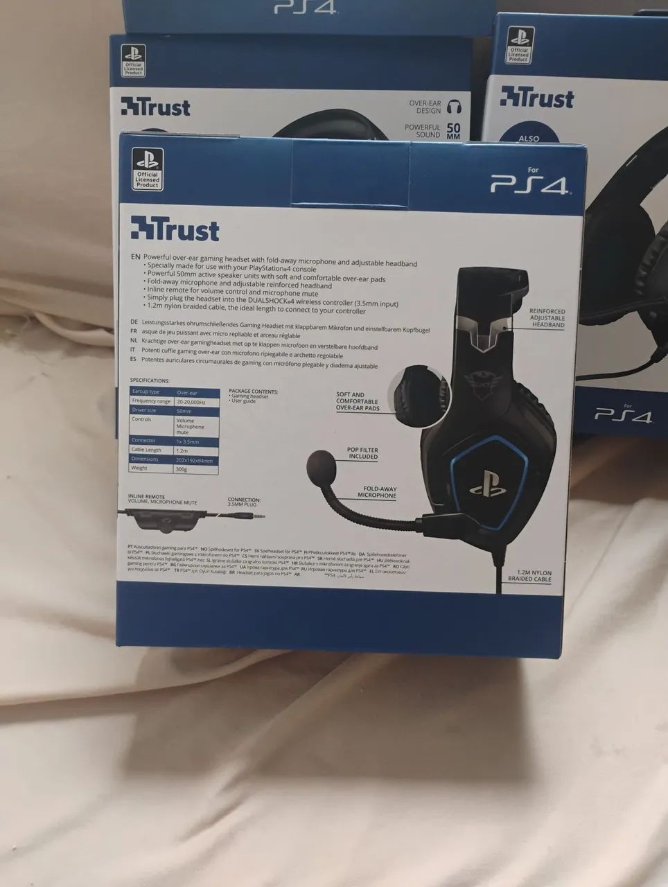 HEADSET TRUST LICENSED SONY  - Foto 2