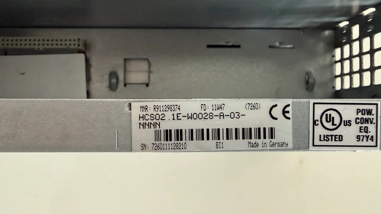 Servo Drive Rexroth Bosch IndraDrive C HCS02.1E-W0028 - Foto 6