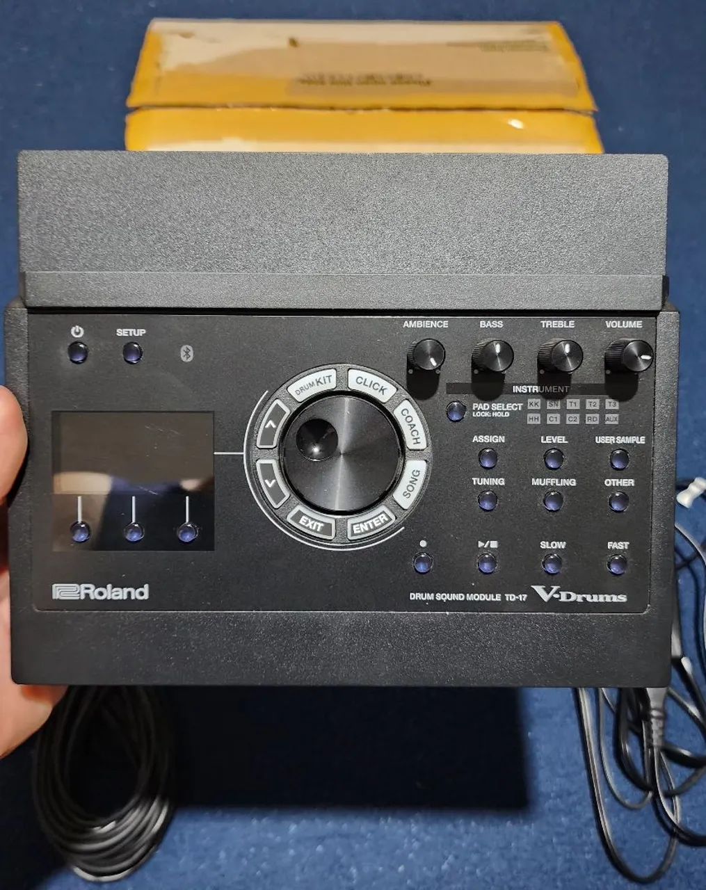 Módulo Roland TD-17 + pack de samples GRÁTIS - Foto 2