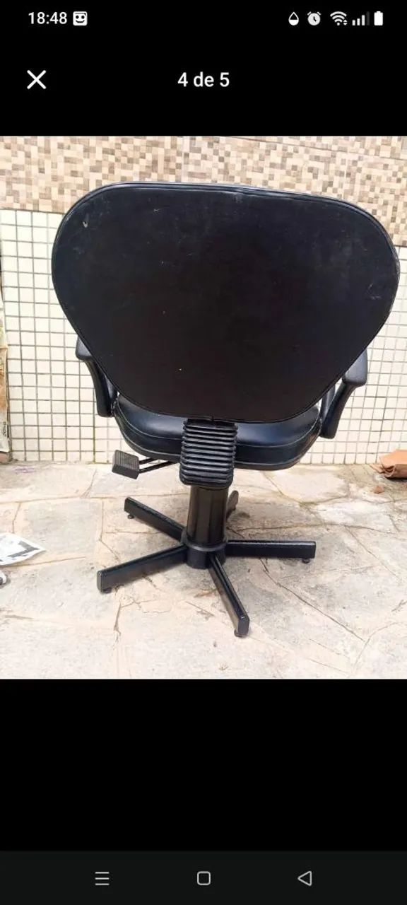Cadeira de barbeiro  - Foto 2