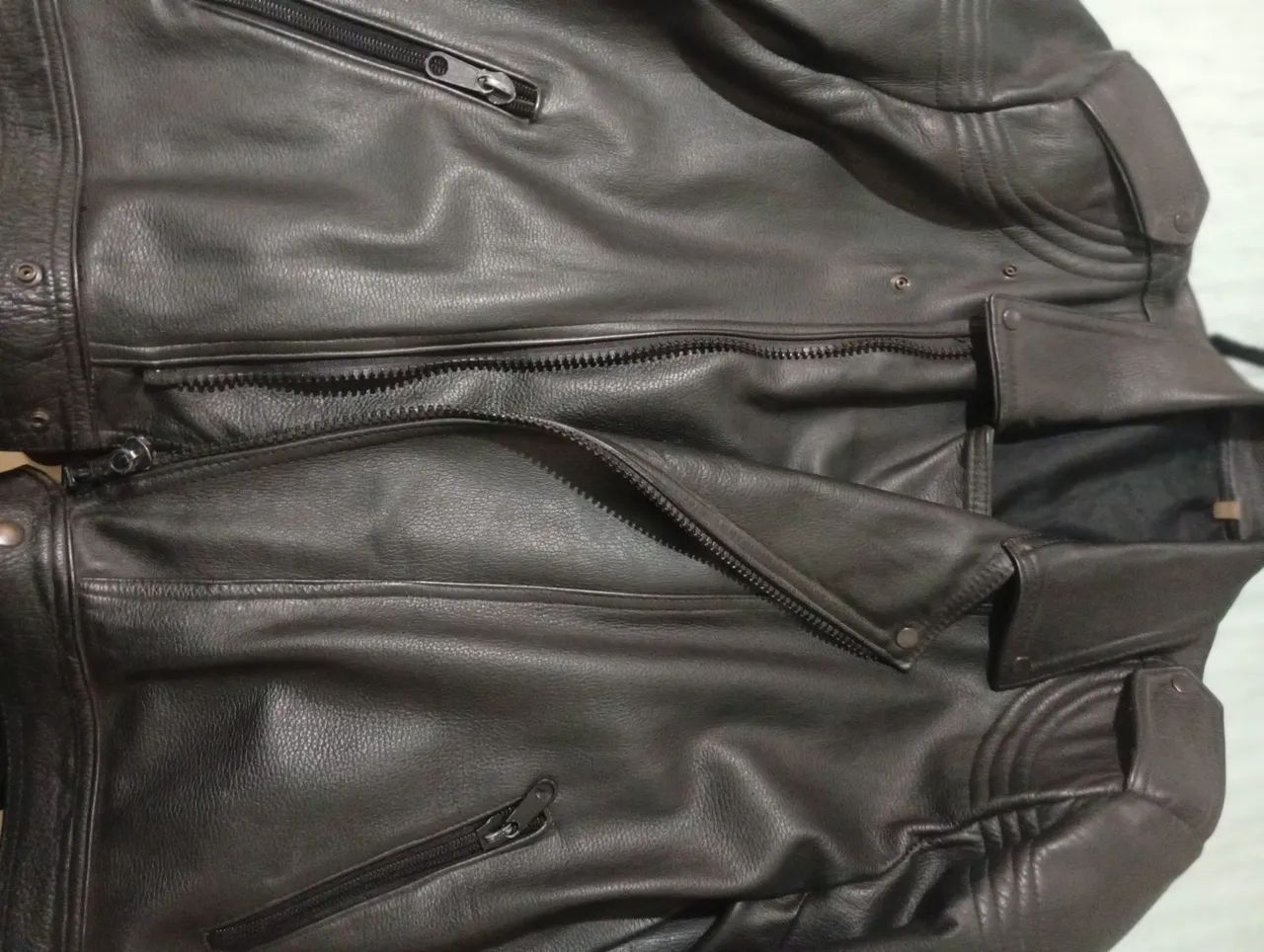 Jaqueta de couro masculino  - Foto 2