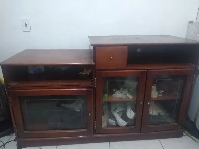 vendo rack de madeira 