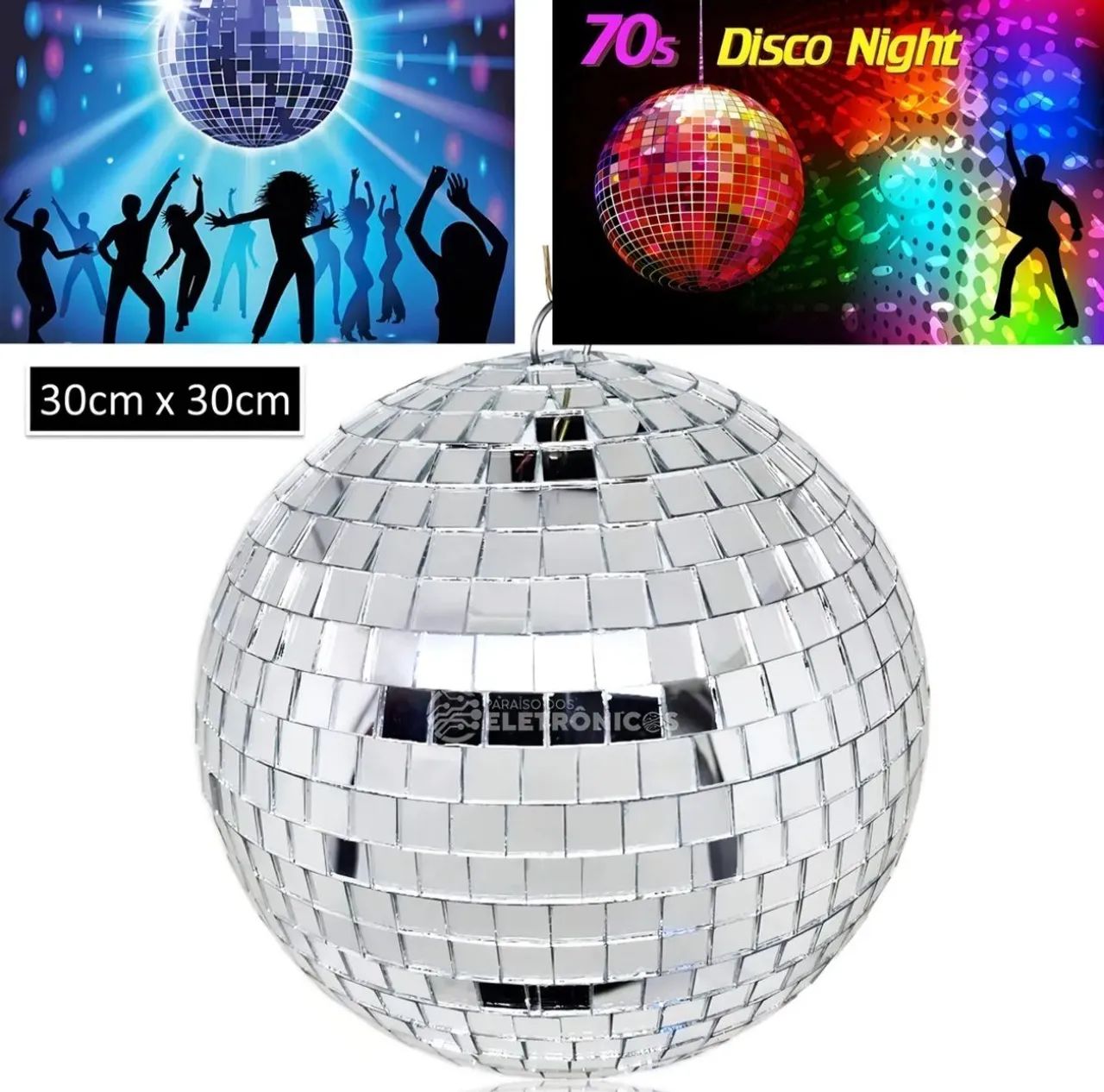 Globo bola espelhado para discoteca - Foto 2