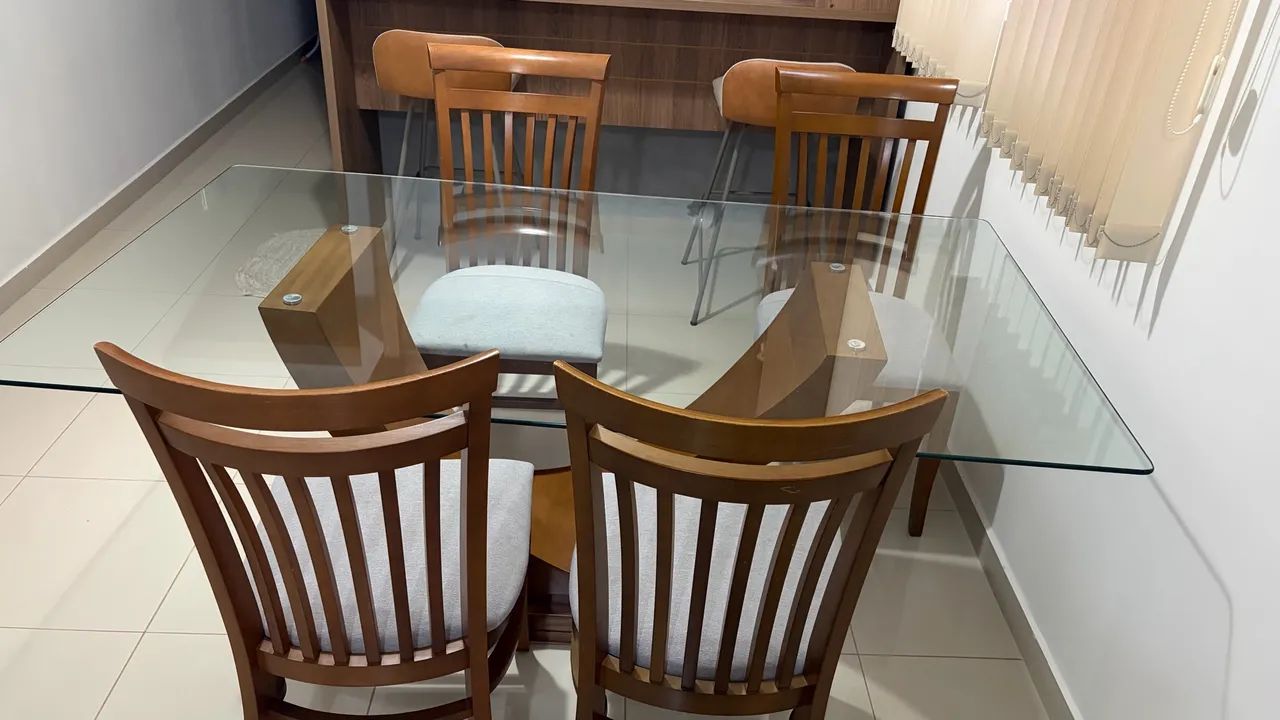 Mesa de jantar com 4 cadeiras  - Foto 3