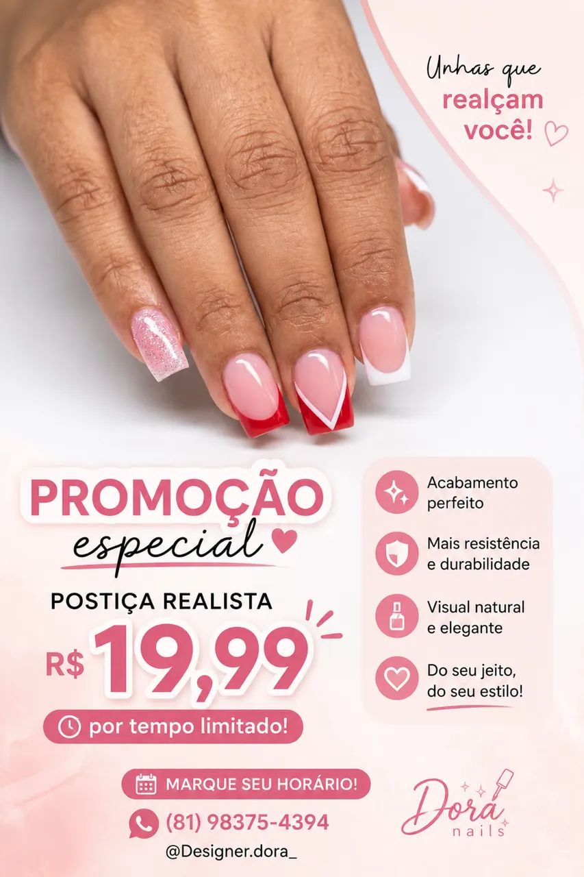 Unha postiça + extensão de cílios + sobrancelha ? - Foto 3