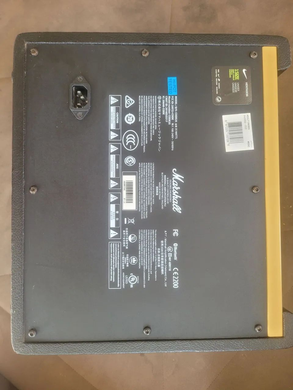Amplificador marshall code 25 - Foto 5