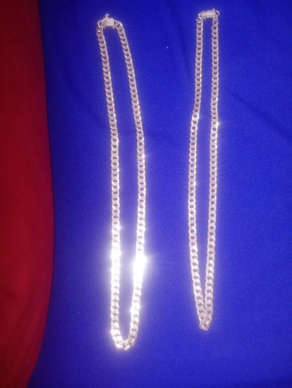 Cordão de prata mista