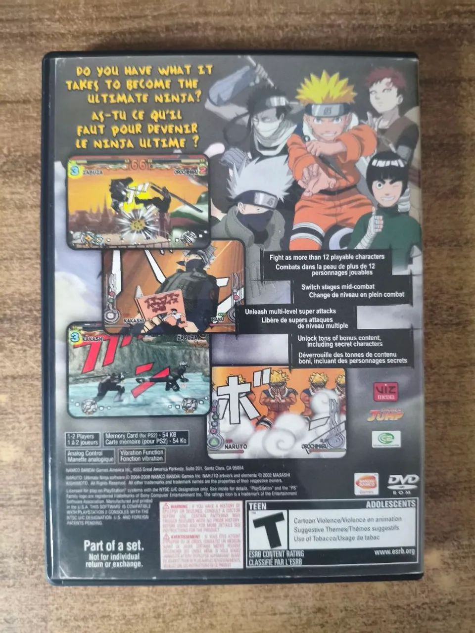 Naruto Ultimate Ninja PS2 - Foto 2