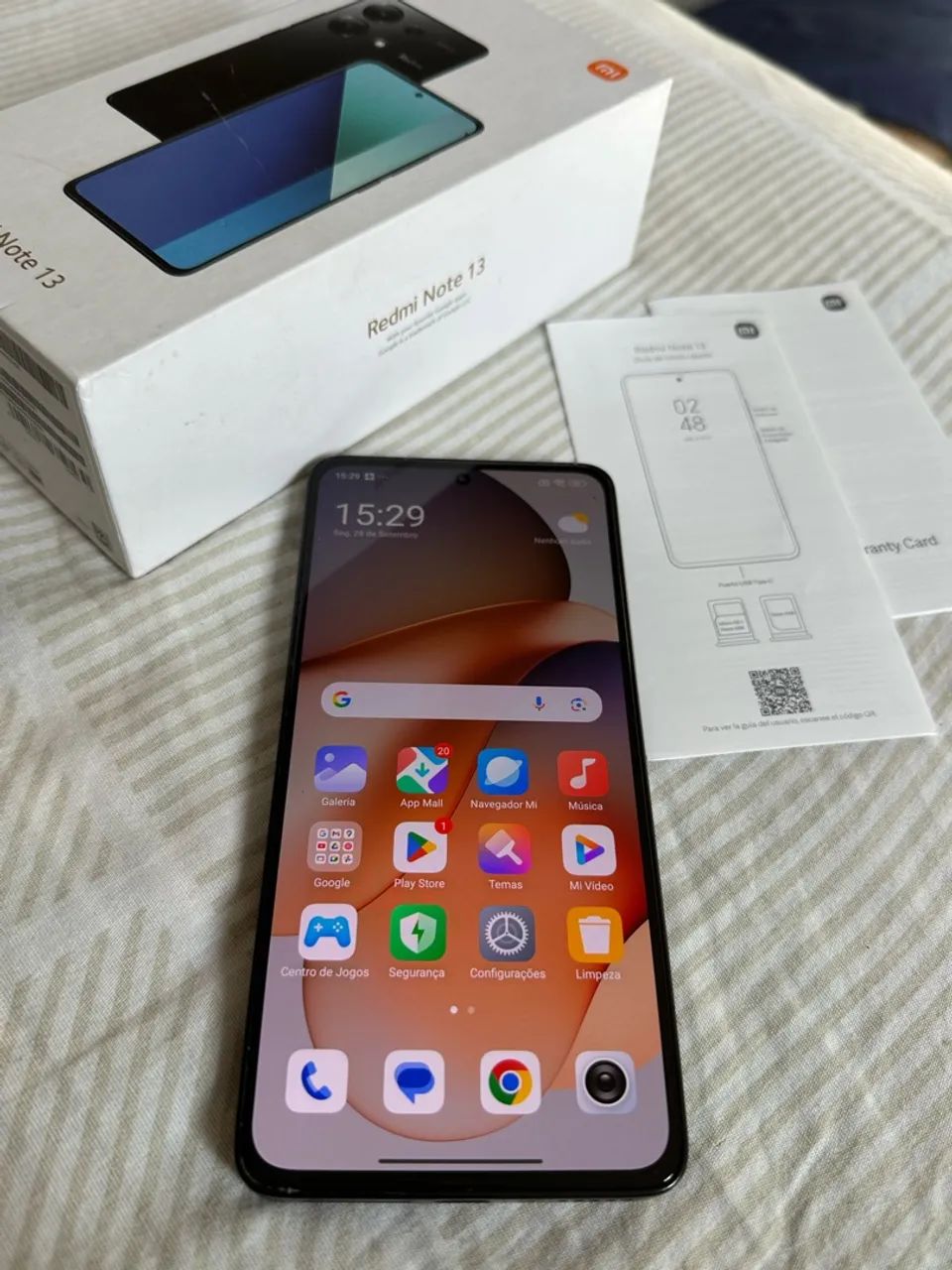 Xiaomi Redmi note 13 256gb 12gb de ram COM CAIXA - Foto 4