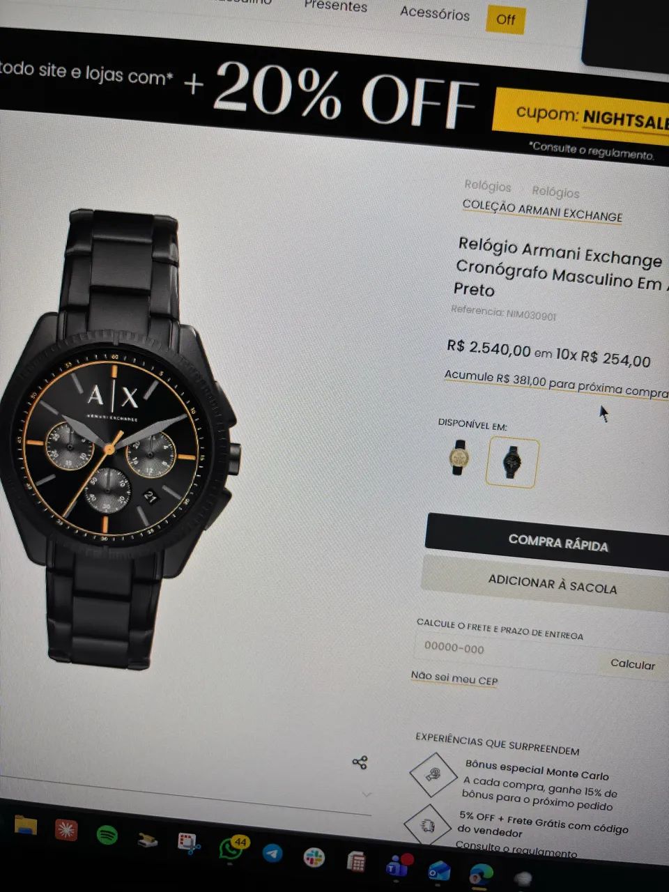 Relógio Armani Exchange  - Foto 3