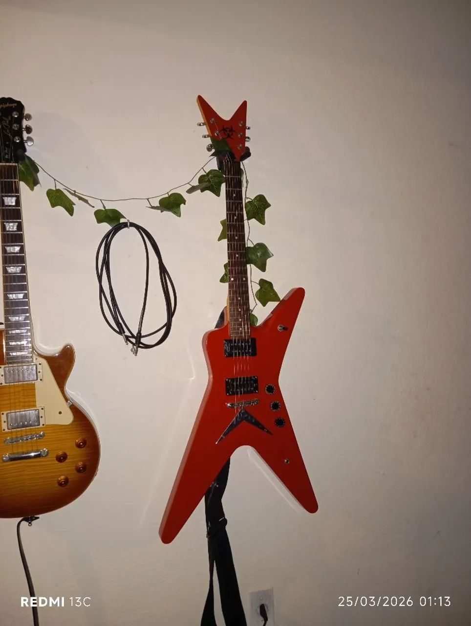 Dean Washburn Ml Dimebag Darrell Guitar 
