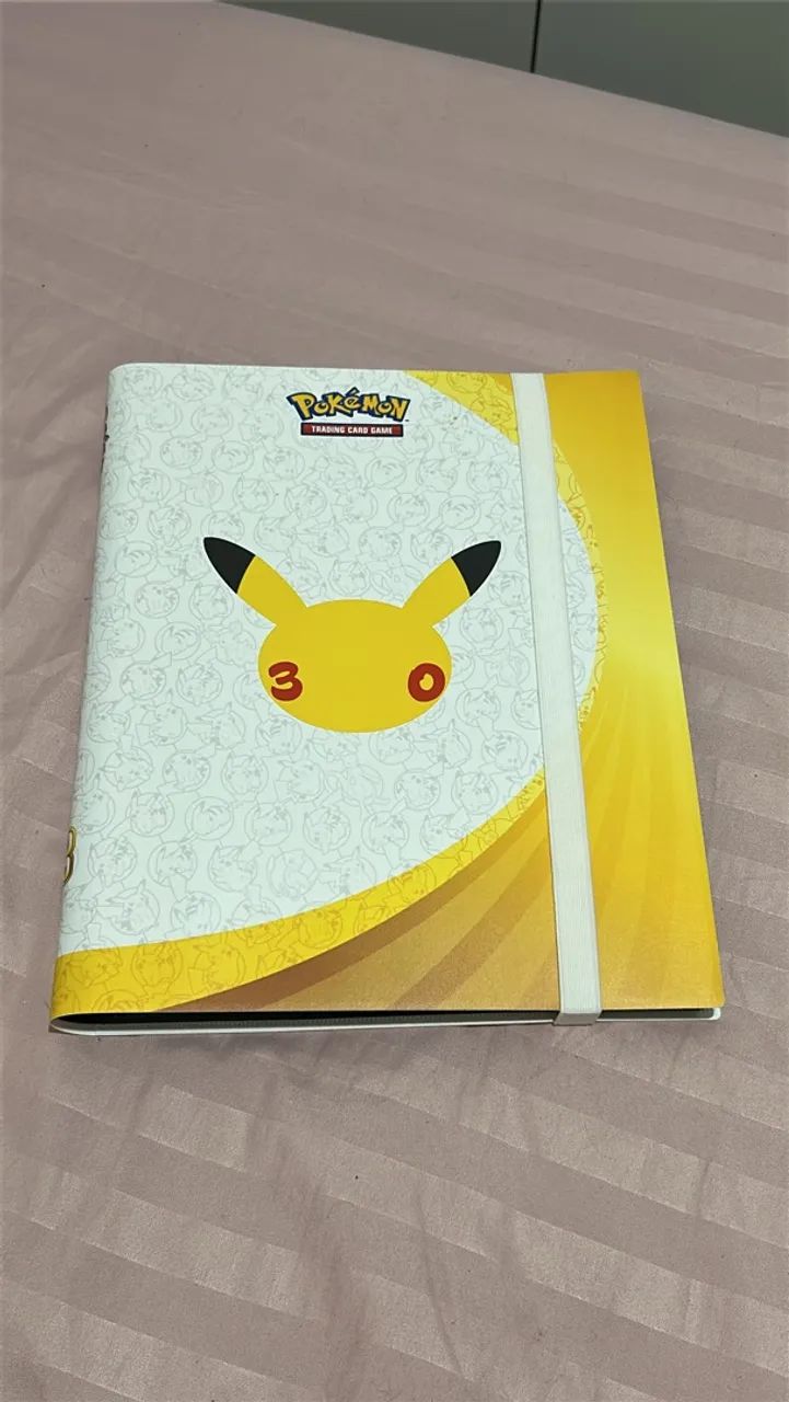 Fichário Pokémon 30 anos