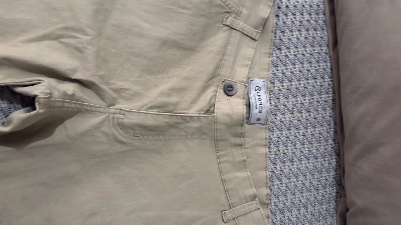 Calça CROMOS Bege tamanho 44