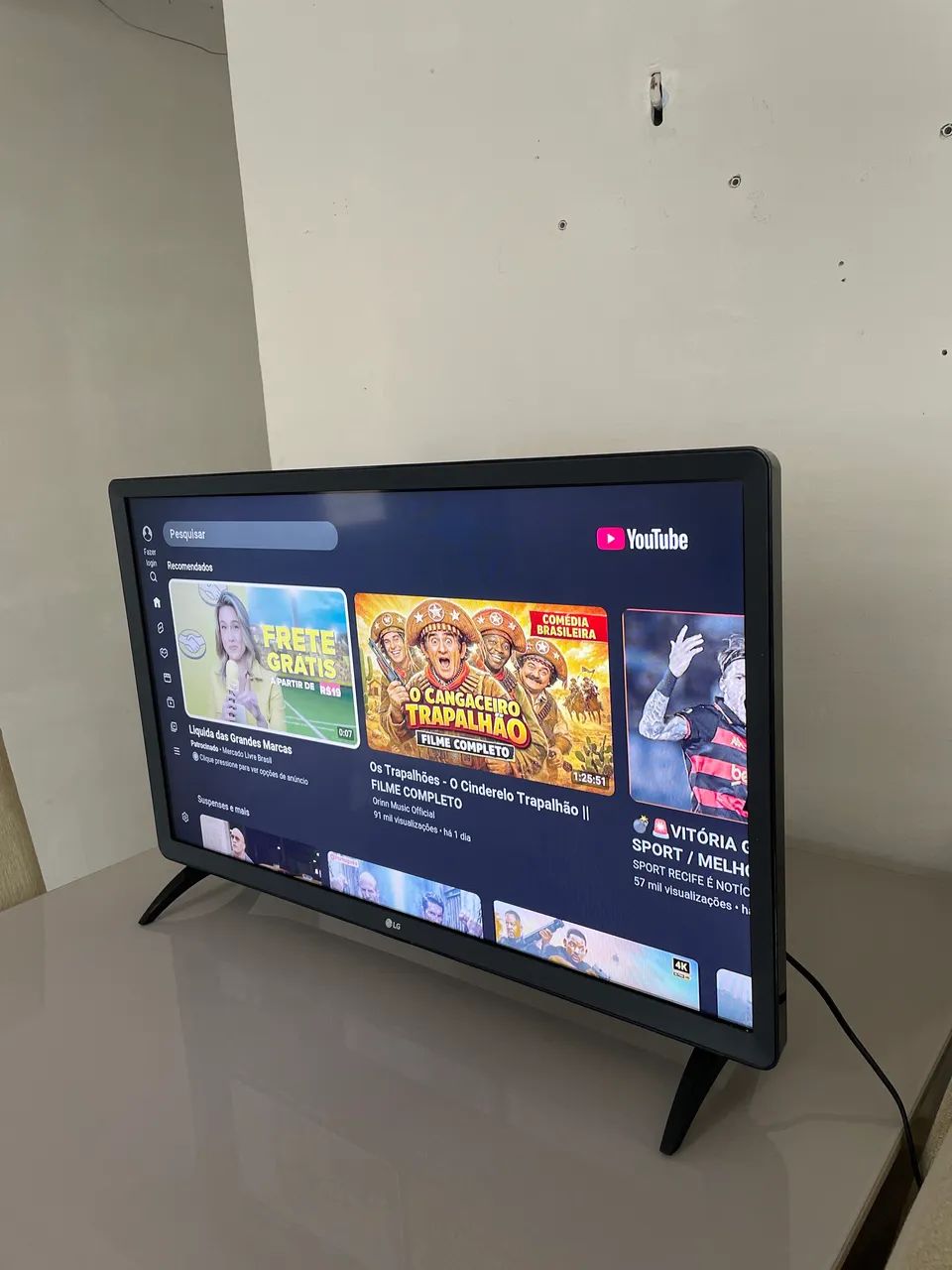 Tv Smart 32 Polegadas LG com Bluetooth - Muito Nova - Foto 3