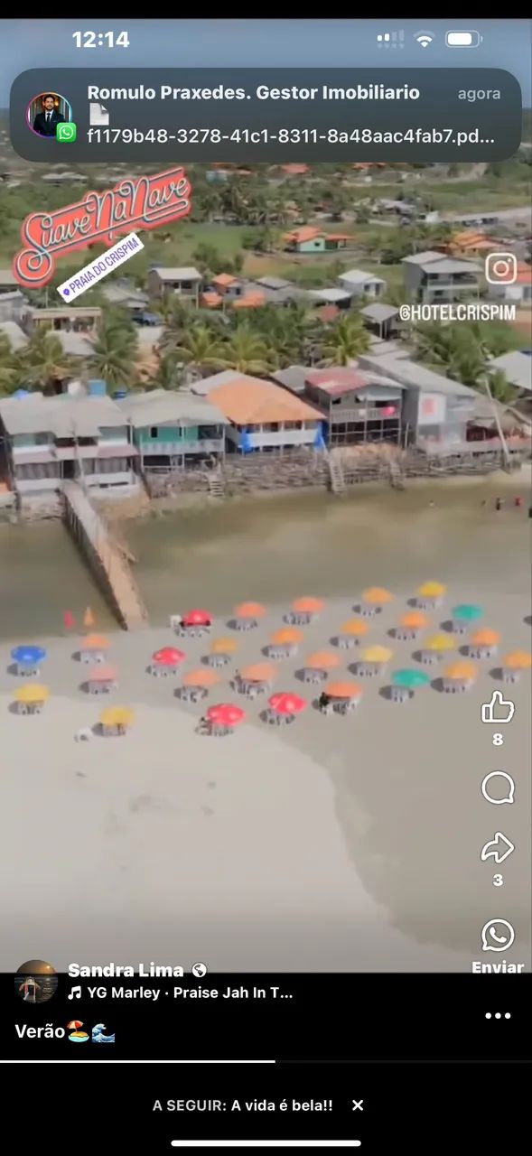 VENDE-SE - HOTEL PÉ NA AREIA EM CRISPIM